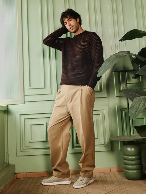 Hookd Loose-Knit Pullover Sweater