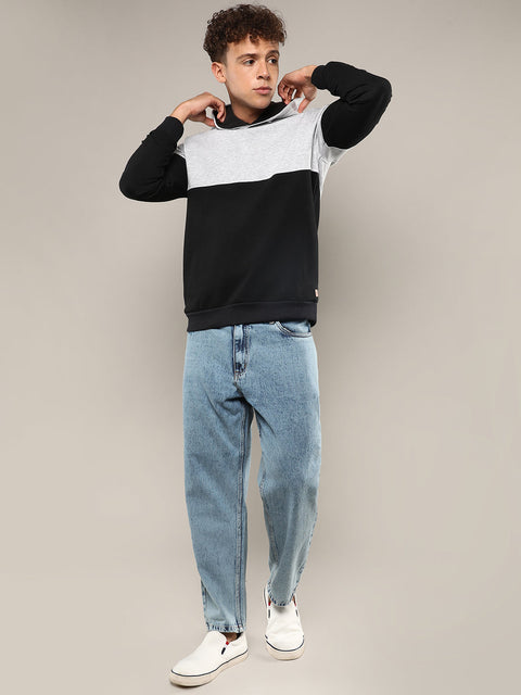 Runway Gods Pullover Hoodie With Ribbed Hem