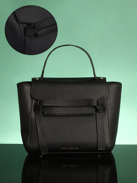 Sohi - The Cruise Hand Bag - Midnight Black