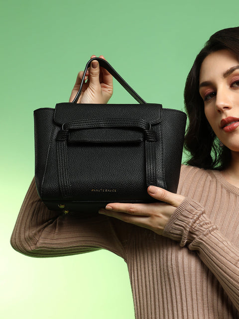Sohi - The Cruise Hand Bag - Midnight Black