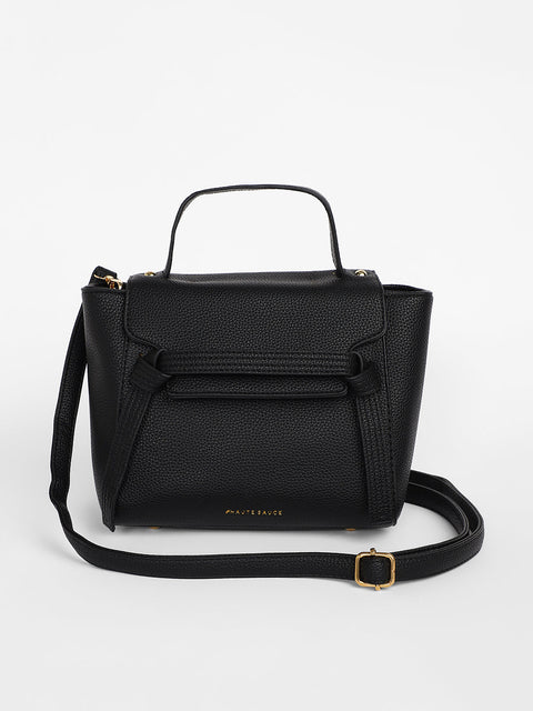 Sohi - The Cruise Hand Bag - Midnight Black