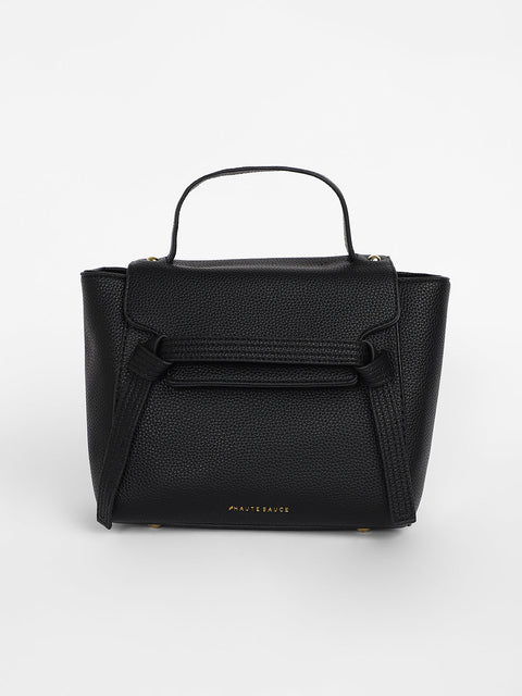 Sohi - The Cruise Hand Bag - Midnight Black