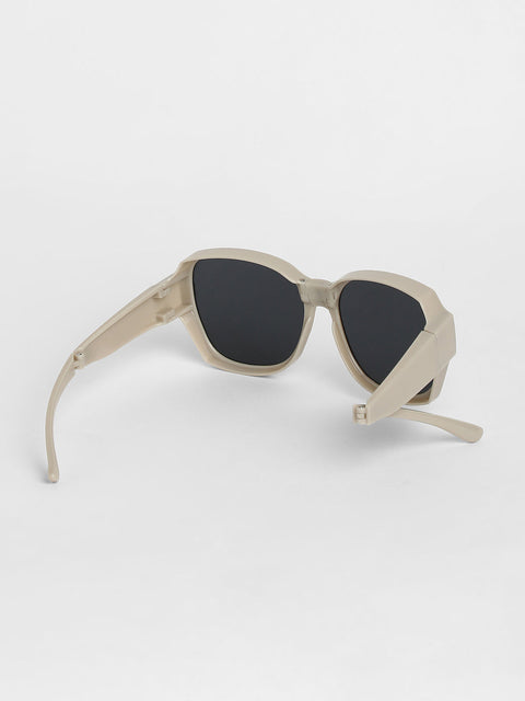 CAHOOT Men Foldable Oversized Sunglasses - Grey