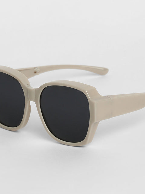 CAHOOT Men Foldable Oversized Sunglasses - Grey