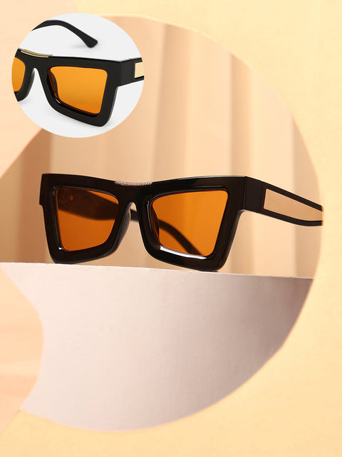 Hot Sauce - The Broadway Cateye Sunglass - Onyx Black