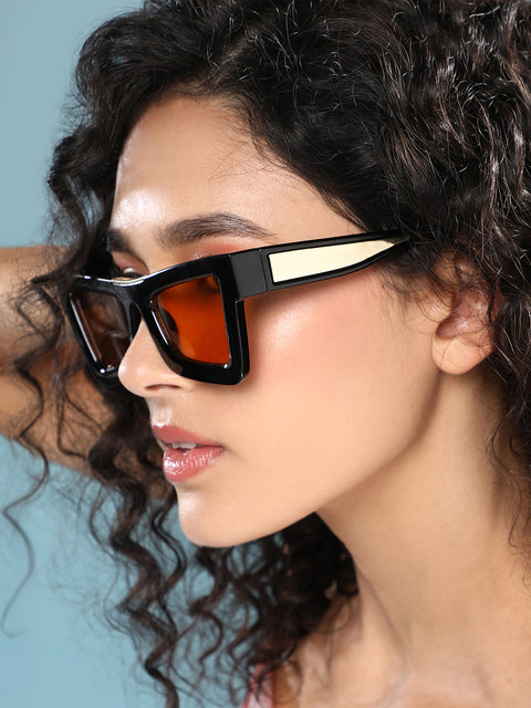 Hot Sauce - The Broadway Cateye Sunglass - Onyx Black