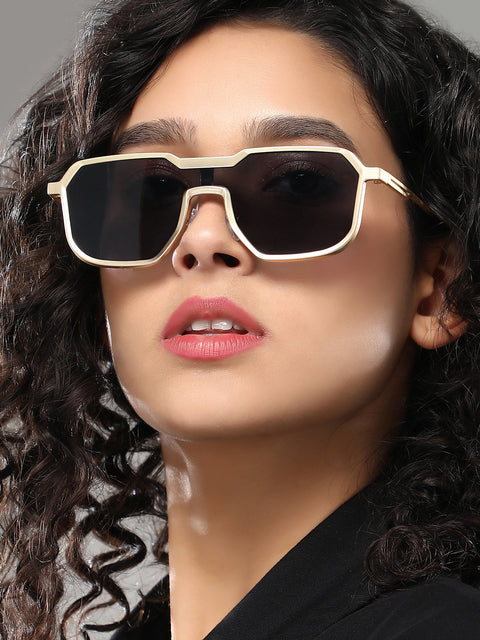 Hot Sauce - The Cyborg Wayfarer Sunglass - Midnight Black