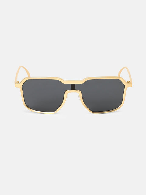 Hot Sauce - The Cyborg Wayfarer Sunglass - Midnight Black