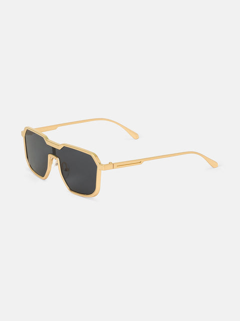 Hot Sauce - The Cyborg Wayfarer Sunglass - Midnight Black