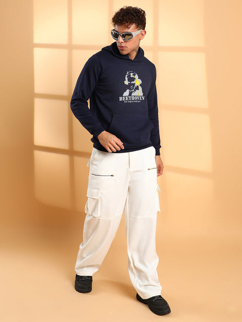 Hooked Beethovan Hoodie With Kangaroo Pocket