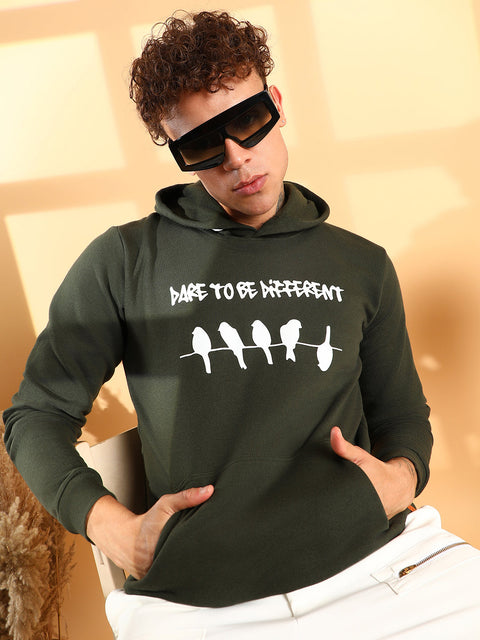 Interim Dare To Be Different Hoodie With Kangaroo Pocket