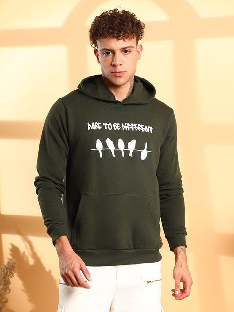 Interim Dare To Be Different Hoodie With Kangaroo Pocket
