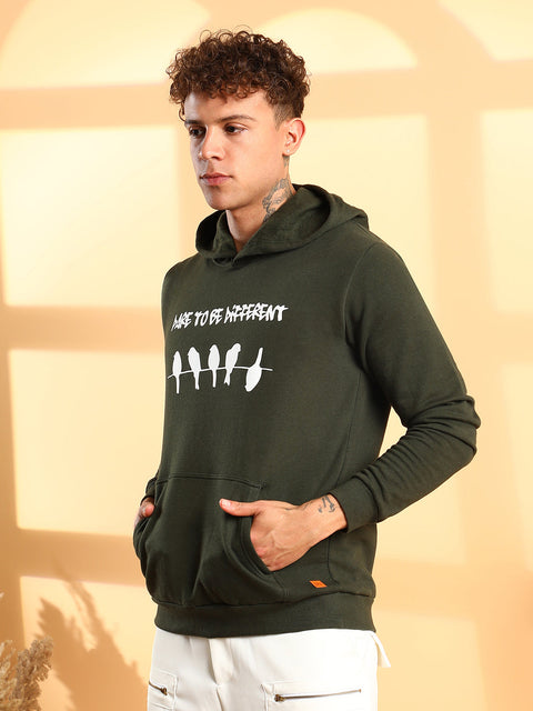 Interim Dare To Be Different Hoodie With Kangaroo Pocket