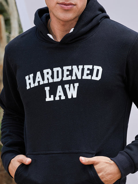 Hooked Hardened Law Hoodie With Kangaroo Pocket