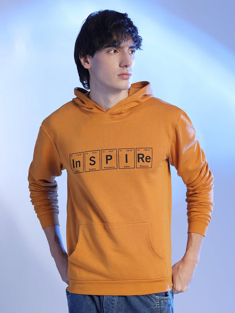 Just Be Inspire Hoodie With Kangaroo Pocket