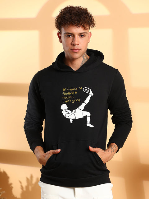 Interim Football Hoodie With Kangaroo Pocket