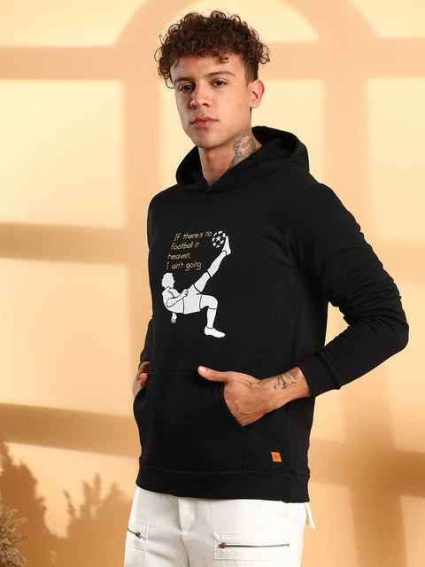 Interim Football Hoodie With Kangaroo Pocket