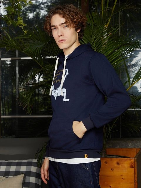Hooked Football Pullover Hoodie