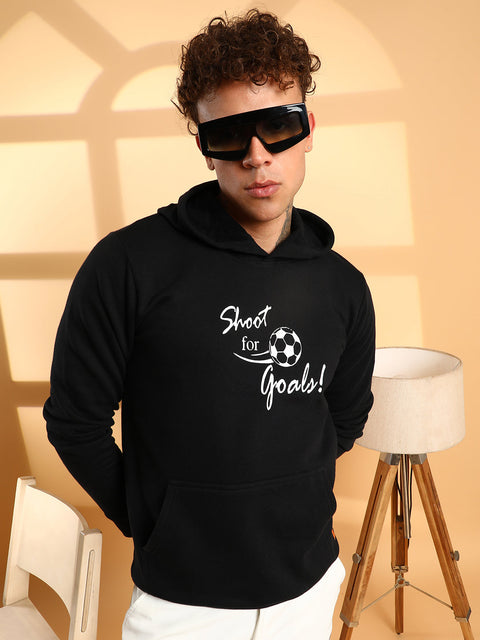 Chaos Shoot For Goals Hoodie With Kangaroo Pocket