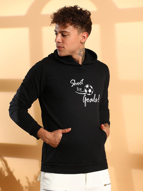 Chaos Shoot For Goals Hoodie With Kangaroo Pocket
