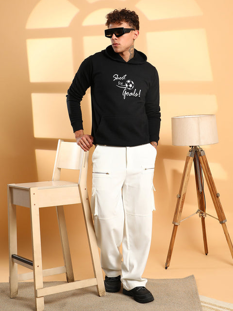 Chaos Shoot For Goals Hoodie With Kangaroo Pocket