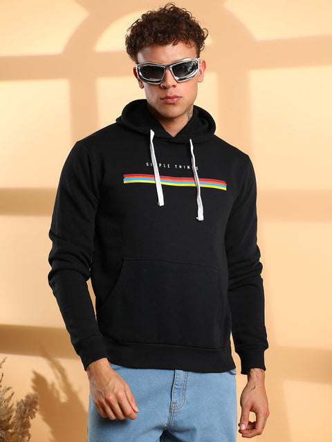 Hooked Simple Things Hoodie With Kangaroo Pocket