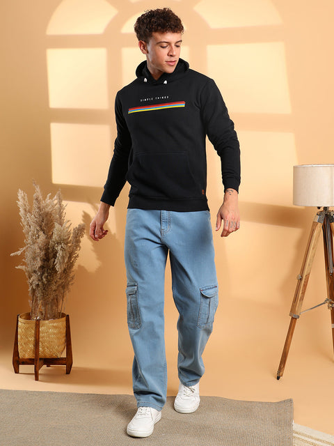 Hooked Simple Things Hoodie With Kangaroo Pocket
