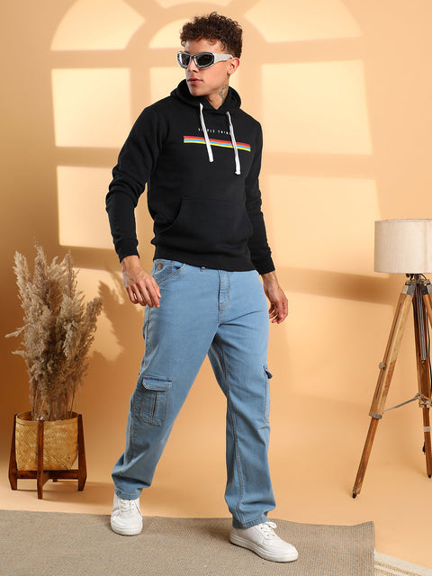 Hooked Simple Things Hoodie With Kangaroo Pocket