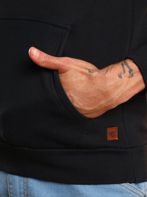 Hooked Simple Things Hoodie With Kangaroo Pocket