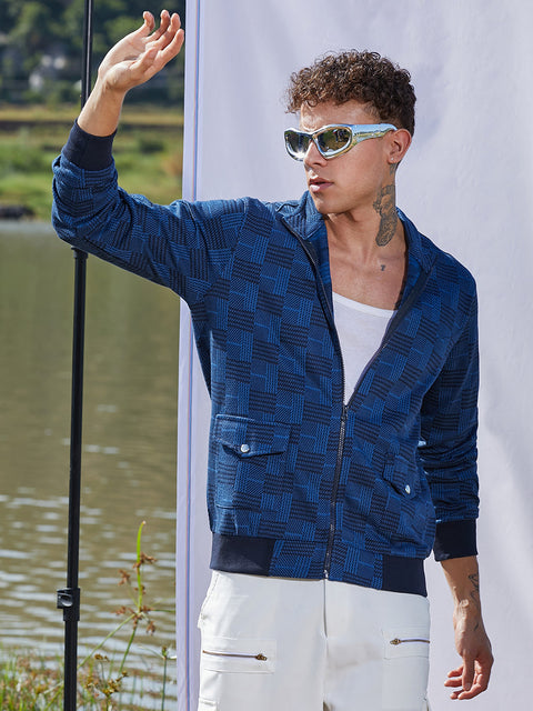 STARCAST Textured Jacket With Flap Pocket