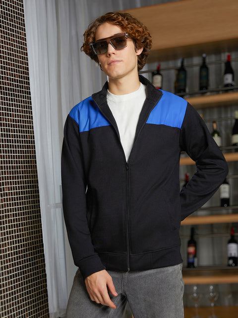 Hookd Contrast Zip-Front Jacket