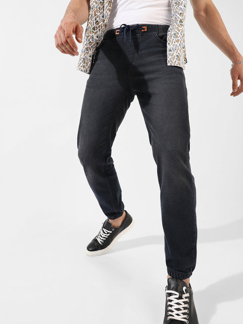 Hookd Cinched Hem Denim Jeans