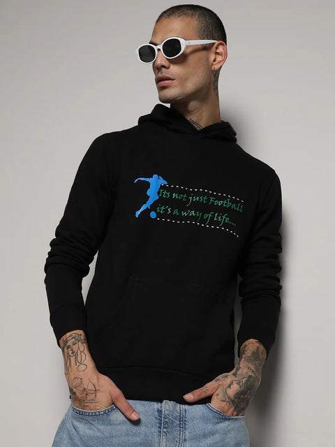 Hooked Zip-Front Hoodie With Insert Pocket
