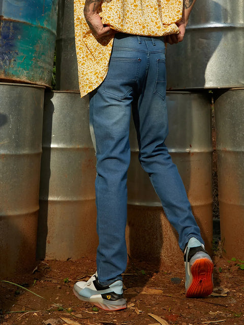 CAHOOT Ripped Knee Denim Jeans