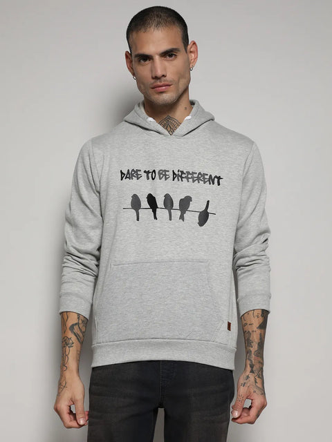 STARCAST Dare To Be Different Hoodie With Kangaroo Pocket