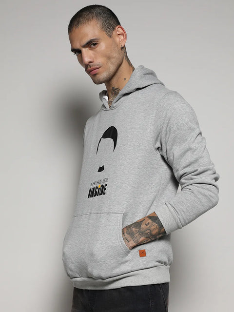 CTRL CLUB Who Are You Inside Hoodie With Kangaroo Pocket