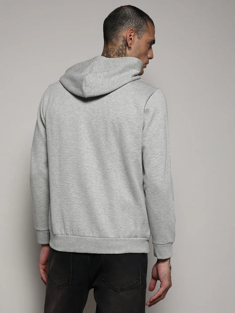 CTRL CLUB Zip-Front Hoodie With Contrast Drawstring