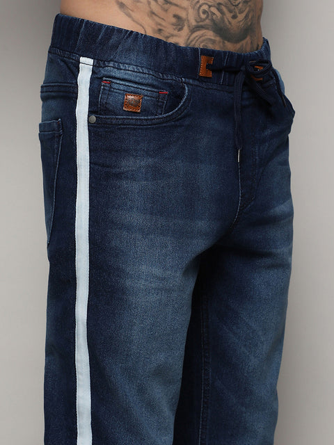 Game Face Side-Striped Denim Jeans