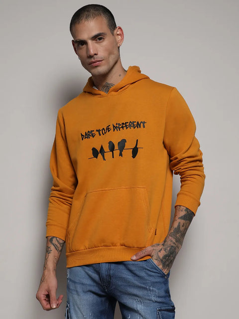 CTRL CLUB Dare To Be Different Hoodie With Kangaroo Pocket