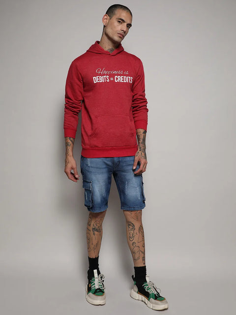 Just Be Happiness Is Hoodie With Kangaroo Pocket