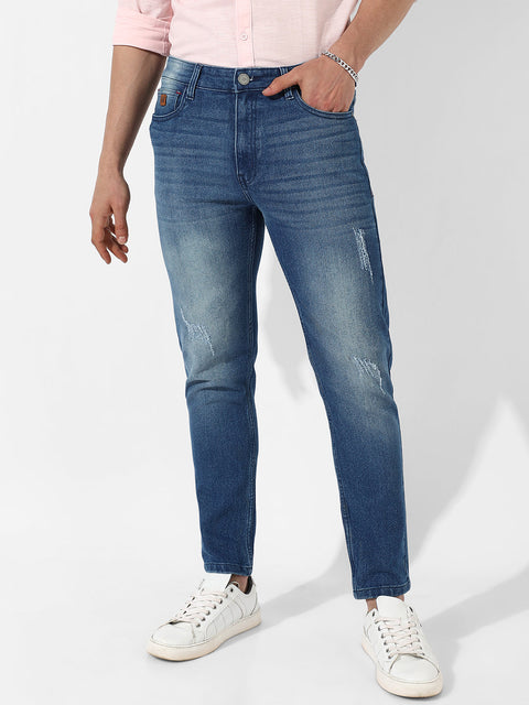 Hooked Tapered Denim Jeans
