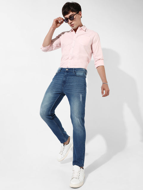 Hooked Tapered Denim Jeans