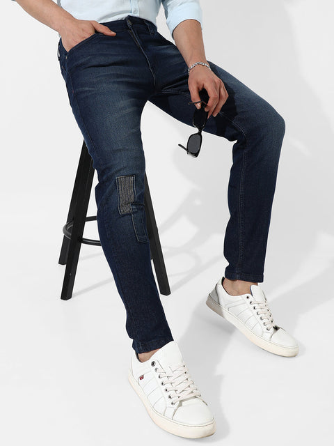 Hooked Tapered Denim Jeans