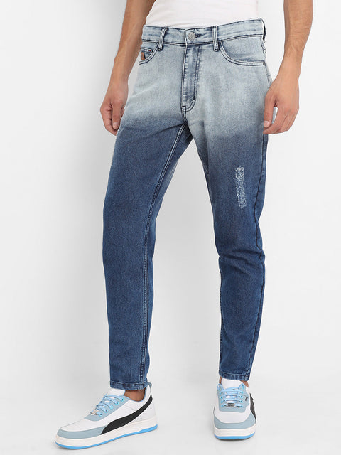 Behookd Contrast Ombre Denim Jeans