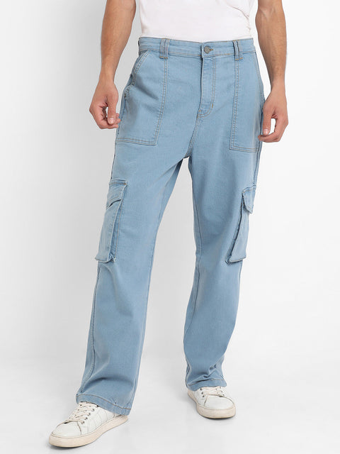 Behookd Utility Cargo Denim Jeans