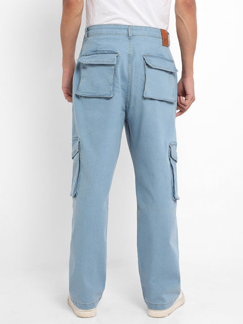 Hooked Utility Cargo Denim Jeans