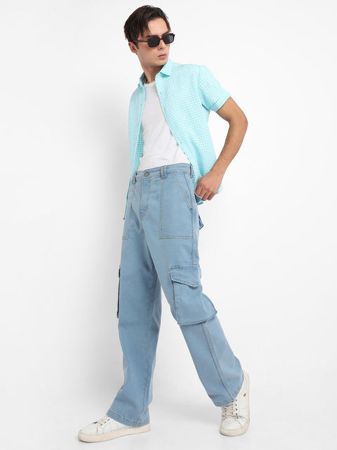 Hooked Utility Cargo Denim Jeans