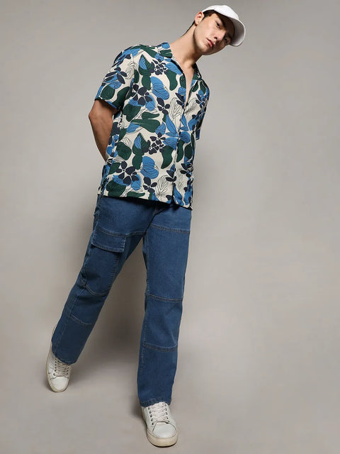 Just Be Panel Patch Pocket Denim Jeans