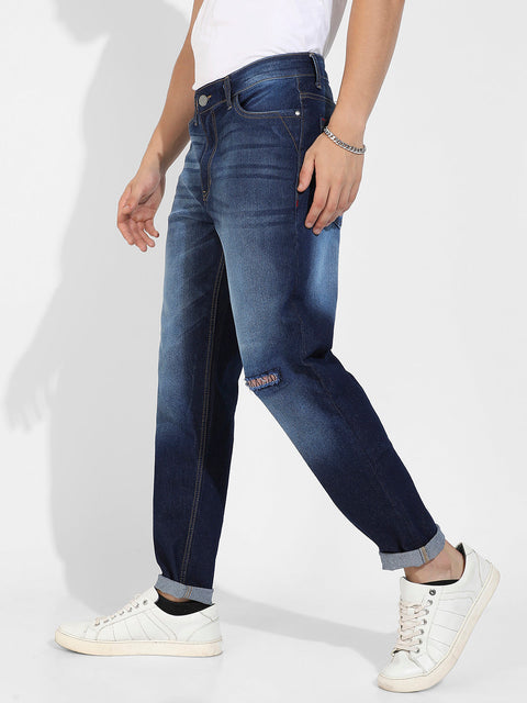 Behookd Distressed Knee Denim Jeans