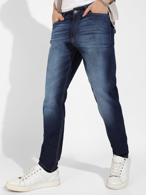 Behookd Rolled Hem Denim Jeans